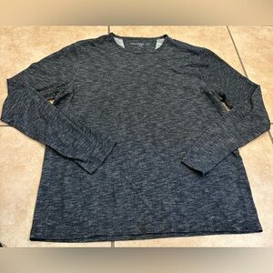 John Varvatos Black Long Sleeve Top. Size: Large